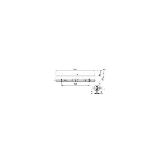 Philips LED Lichtleiste CoreLine 120cm 18-29,5W 2500-4100lm warm-/neutralweiss 3000/4000K CCT 8720169768406