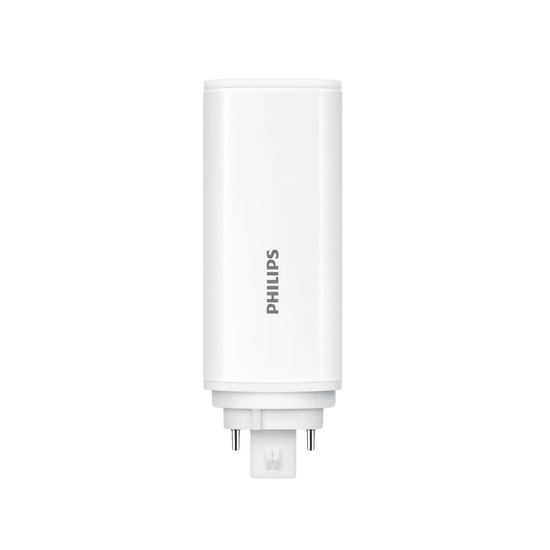 Philips LED Kompaktlampe PL-T GX24q-2 4-Pin CorePro EVG + 230V 6,5W 720lm Warmweiss 3000K wie 18W 8721103049735