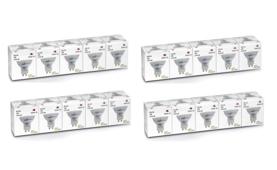 20er-Pack Reality LED Reflektor GU10 250lm 3000K R956-530