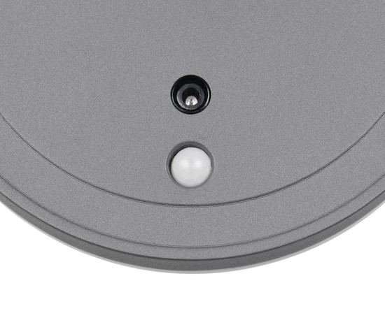 Reality R23056142 Fortaleza LED Wandleuchte 2W ⌀14cm Anthrazit IP54 warmweiss