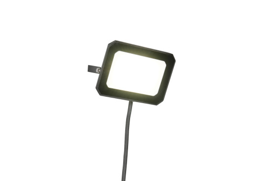 Reality R23346232 Funchal LED Wandleuchte 30W Schwarz Matt IP65 neutralweiss