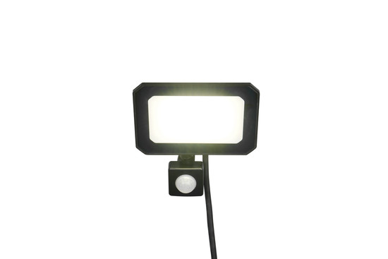 Reality R23349232 Funchal LED Wandleuchte 30W Schwarz Matt IP44 neutralweiss