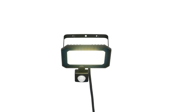 Reality R23349232 Funchal LED Wandleuchte 30W Schwarz Matt IP44 neutralweiss