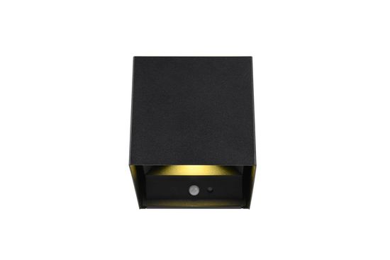 Reality Talent LED Wandleuchte  2x0,5W 10cm Schwarz Matt warmweiss