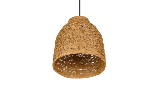 Casalum R31731026 Joeline E27 Pendelleuchte ⌀25cm Schwarz Matt