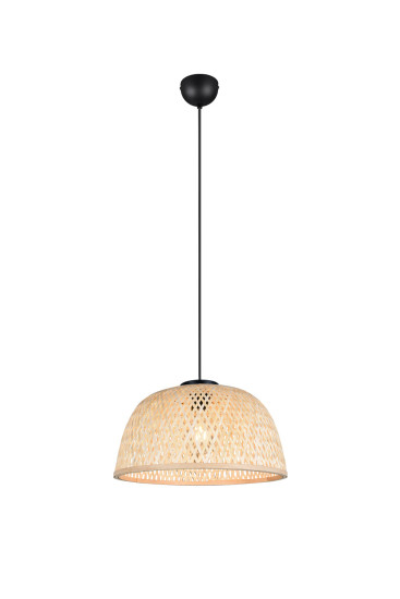 Casalum R36091032 Laurent E27 Pendelleuchte ⌀40cm Schwarz Matt