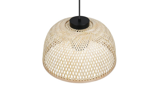 Casalum R36091032 Laurent E27 Pendelleuchte ⌀40cm Schwarz Matt