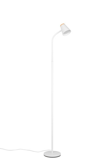 Reality R45831101 Pongo LED Stehleuchte 4,5W Weiß warmweiss
