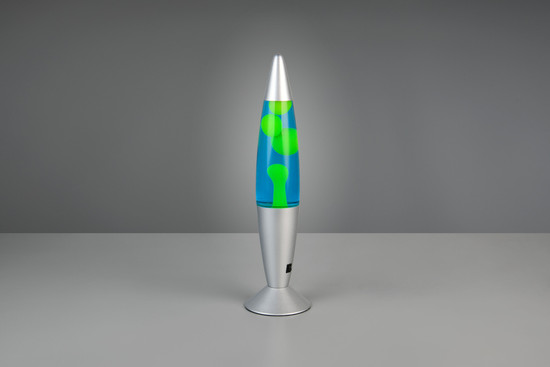 Reality R50079116 Vesuv LED Lavaleuchte 28W ⌀10,5cm dimmbar Transparent Klar warmweiss