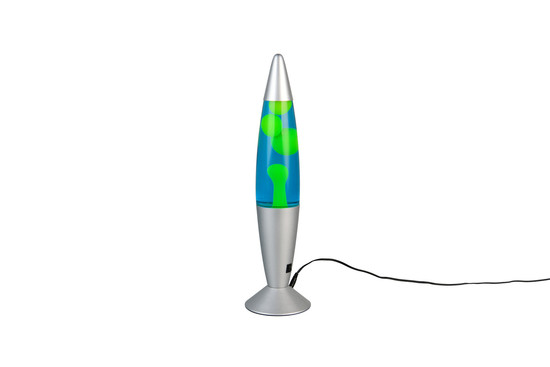 Reality R50079116 Vesuv LED Lavaleuchte 28W ⌀10,5cm dimmbar Transparent Klar warmweiss