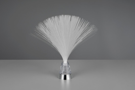 Reality R53841106 Punk LED Tischleuchte 1W ⌀8,5cm Chrom warmweiss