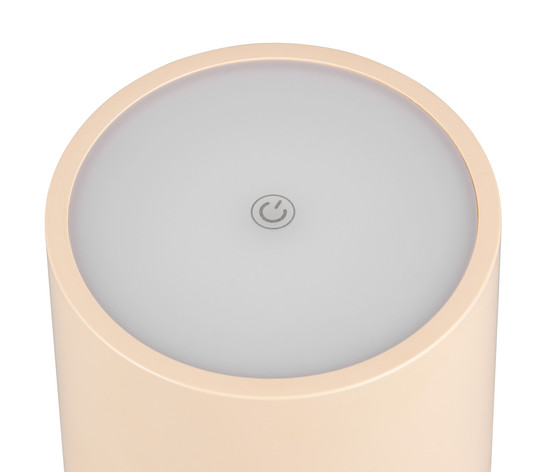 Reality R54096166 Fernandez LED Tischleuchte 1,5W dimmbar Sand IP54 CCT einstellbare Lichtfarbe