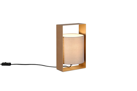 Reality R55751065 Pail E27 Tischleuchte Coffee