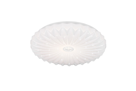 Reality R64791101 Ataris LED Deckenleuchte 18W ⌀38cm dimmbar Weiß CCT einstellbare Lichtfarbe Nachtlicht