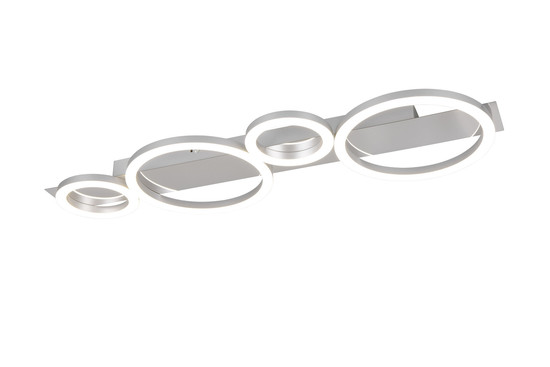 Reality R64821106 Lumos LED Deckenleuchte 26,5W Chrom neutralweiss