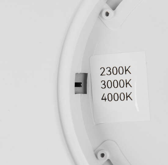 Reality R65891131 Draco LED Deckenleuchte 18W ⌀23cm dimmbar Weiß Matt CCT einstellbare Lichtfarbe