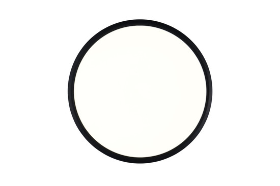 Reality R65891932 Draco LED Deckenleuchte 30W ⌀40cm dimmbar Schwarz Matt CCT einstellbare Lichtfarbe