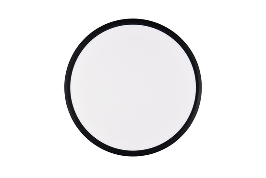 Reality R65891932 Draco LED Deckenleuchte 30W ⌀40cm dimmbar Schwarz Matt CCT einstellbare Lichtfarbe