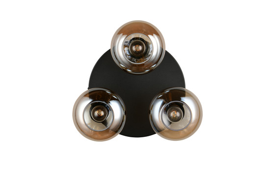 Reality R66643013 Divina E14 Deckenleuchte 3-fach ⌀39cm Amberfarbig