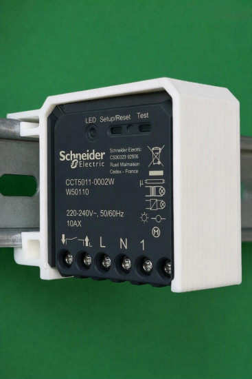 SOIXX Hutschienenhalter für Schneider Electric Merten Wiser Aktor Hutschiene Halter