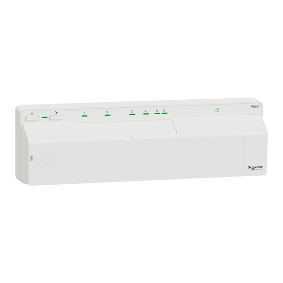 Schneider Electric CCTFR6610 Wiser Verteilerleiste Fußbodenheizung (Heizen)