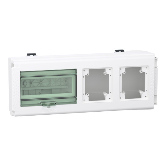 Schneider Electric KNB32CP KN Abgangsadapter, 32A, leer für 8 Teilungseinheiten + 2 Steckdosenplätze