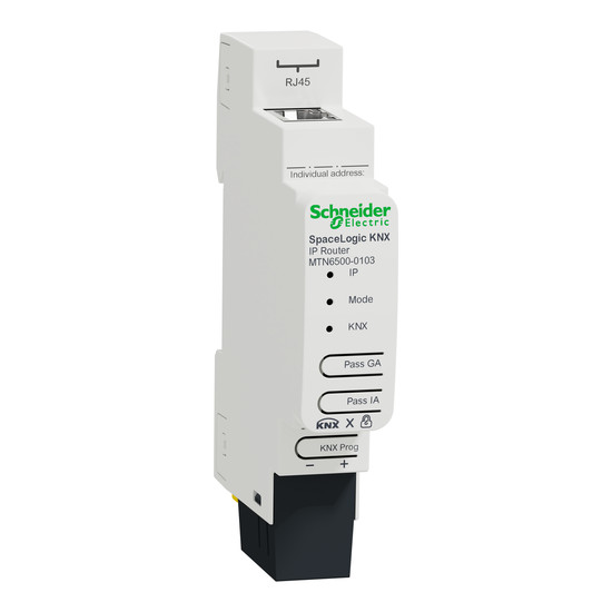 Schneider Electric MTN6500-0103 SpaceLogic KNX IP-Router DIN-Schiene