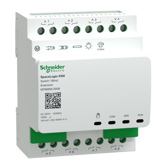 Schneider Electric MTN6805-0008 SpaceLogic KNX Erweiterung Schalter/Jalousie