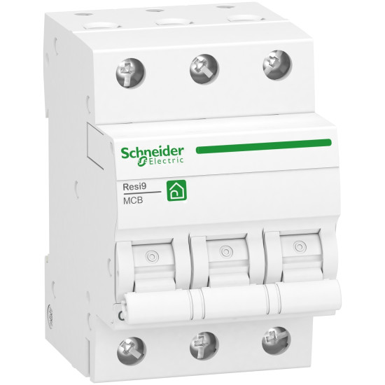 Schneider Electric R9F24332 Leitungsschutzschalter Resi9 3P, 32A, C Charakteristik, 6kA