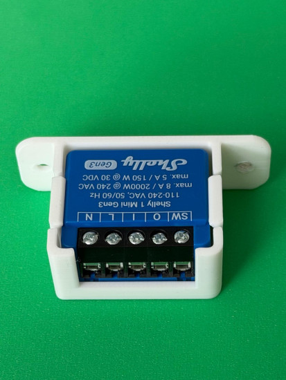 SOIXX Wandhalter für Shelly Mini Gen3 Halter 90 Grad