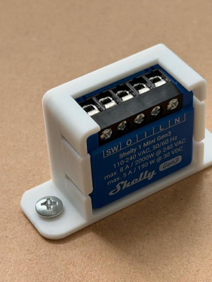 SOIXX Wandhalter für Shelly Mini Gen3 Halter 90 Grad