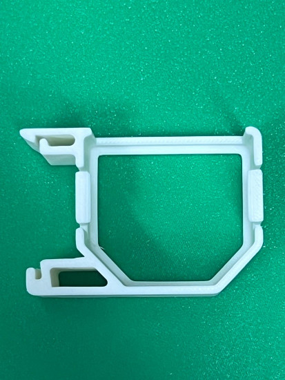 Hutschienenhalter für Shelly PLUS, Gen3, Gen4 DIN Rail 35 mm Hutschiene Halter 90 Grad