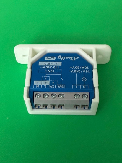 SOIXX Wandhalter für Shelly PLUS, Gen3, Gen4 Halter 90 Grad