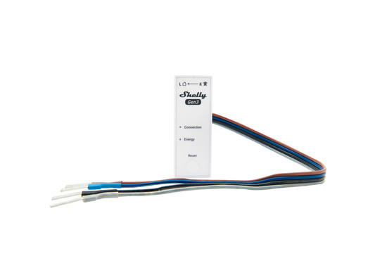 Shelly 3EM Gen3 - 3-Phasen Energiezähler, Stromzähler, ohne Wandler/Wechselstrom