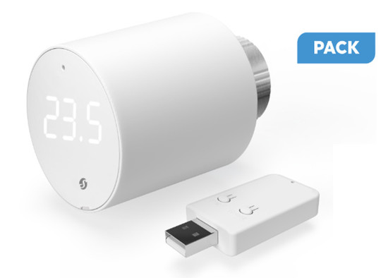 Shelly BLU TRV Set - Smartes Heizkörperthermostat inkl. Gateway