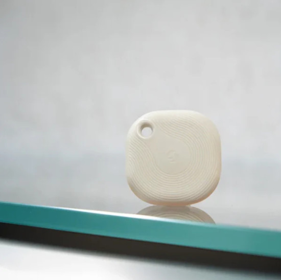 Shelly BLU Button Tough 1 ZB - Robuster Zigbee Button, Elfenbein, IP54