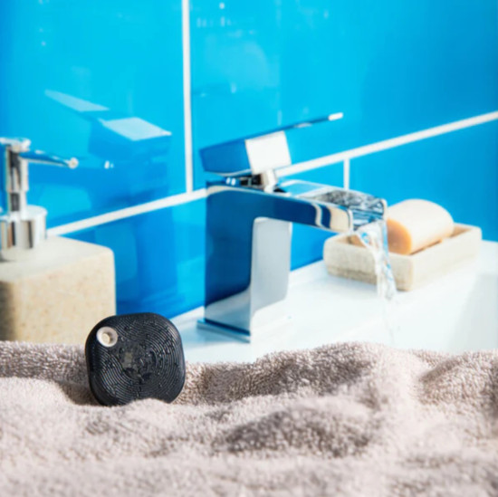 Shelly BLU Button Tough 1 ZB - Robuster Zigbee Button, Schwarz, IP54