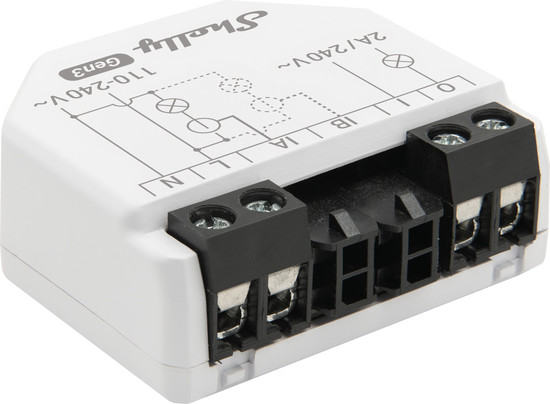 Shelly EM Gen3 - WLAN Energiezähler Set inkl. 50A Wandler, Stromzähler, Messfunktion