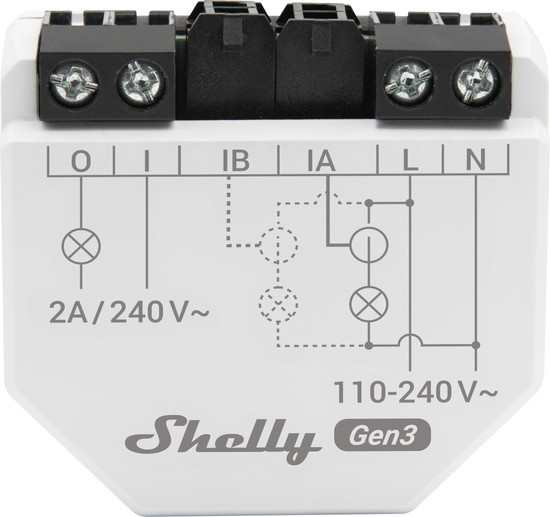 Shelly EM Gen3 - WLAN Energiezähler Set inkl. 50A Wandler, Stromzähler, Messfunktion