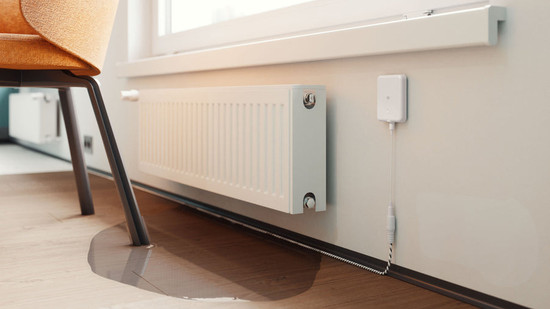 Shelly Flood Gen4 - Smarter Wassermelder & Leckagesensor, Multiprotokoll, Regensensor WLAN, BT