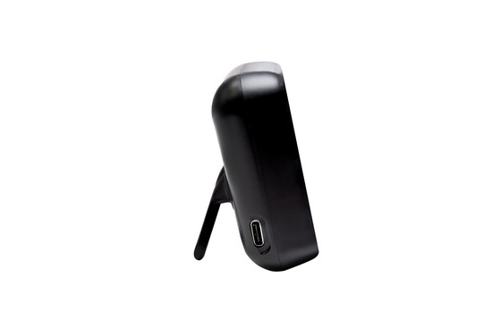 Shelly H&T Gen3 - WLAN Temperatur- & Feuchtigkeitssensor, Matt Schwarz, BT, USB-C