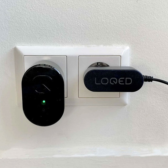 Shelly LOQED Power Kit - Akku-Ladegerät für LOQED Smart Lock, Erweiterung für Türschloss