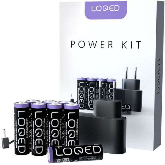 Shelly LOQED Power Kit - Akku-Ladegerät für LOQED Smart Lock, Erweiterung für Türschloss