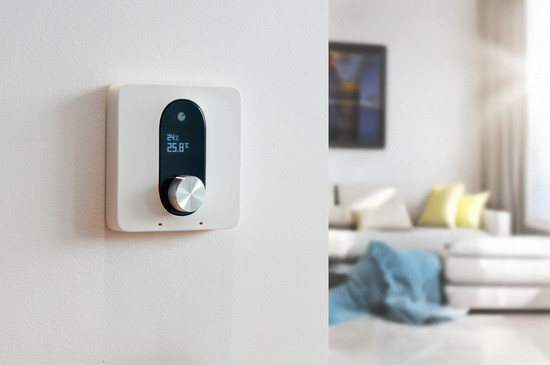 Shelly LinkedGo Smartes Fußbodenheizungs-Thermostat, Wandmontage ST1820, WLAN BT