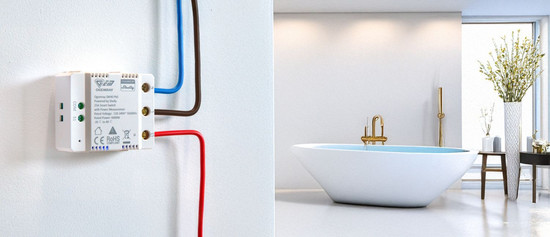 Shelly Ogemray Smart Relay - Hochleistungs-Schaltaktor, 25A