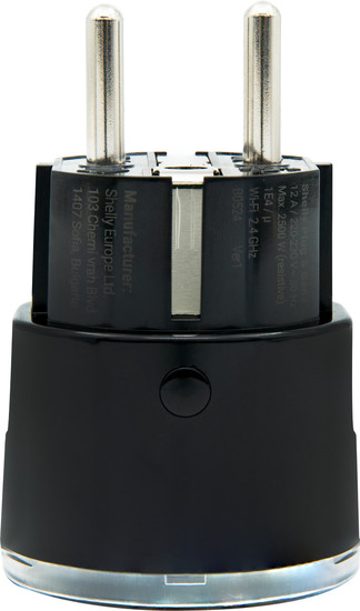 Shelly Plug S Gen3, Matter - Smarte Steckdose, Schwarz