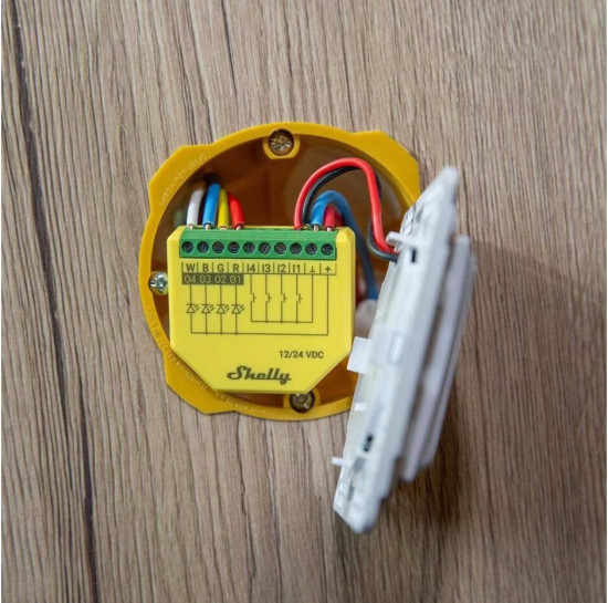 Shelly Plus RGBW PM, 2er-Pack - WLAN LED-Controller