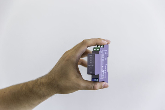 Shelly Pro 2 - 2-Kanal DIN-Schienen Relais, WLAN, LAN, potenzialfrei