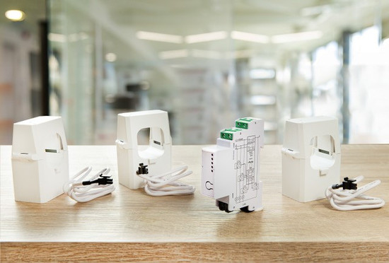 Shelly Pro 3EM-400A - 3-Phasen Energiezähler, inkl. 400A Wandler, LAN