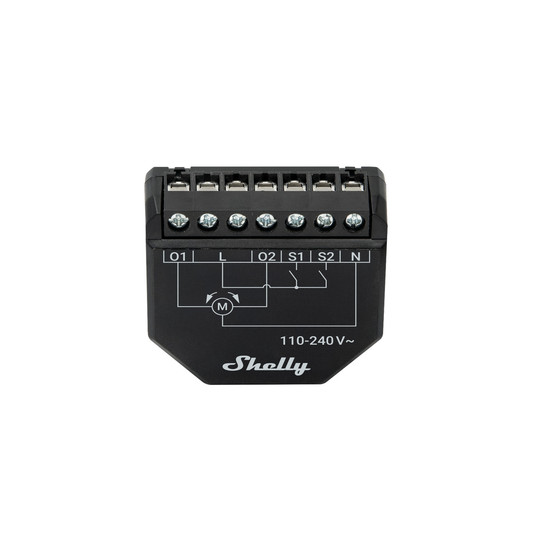 Shelly Shutter - WLAN Rollladenaktor, Nachrüstmodul